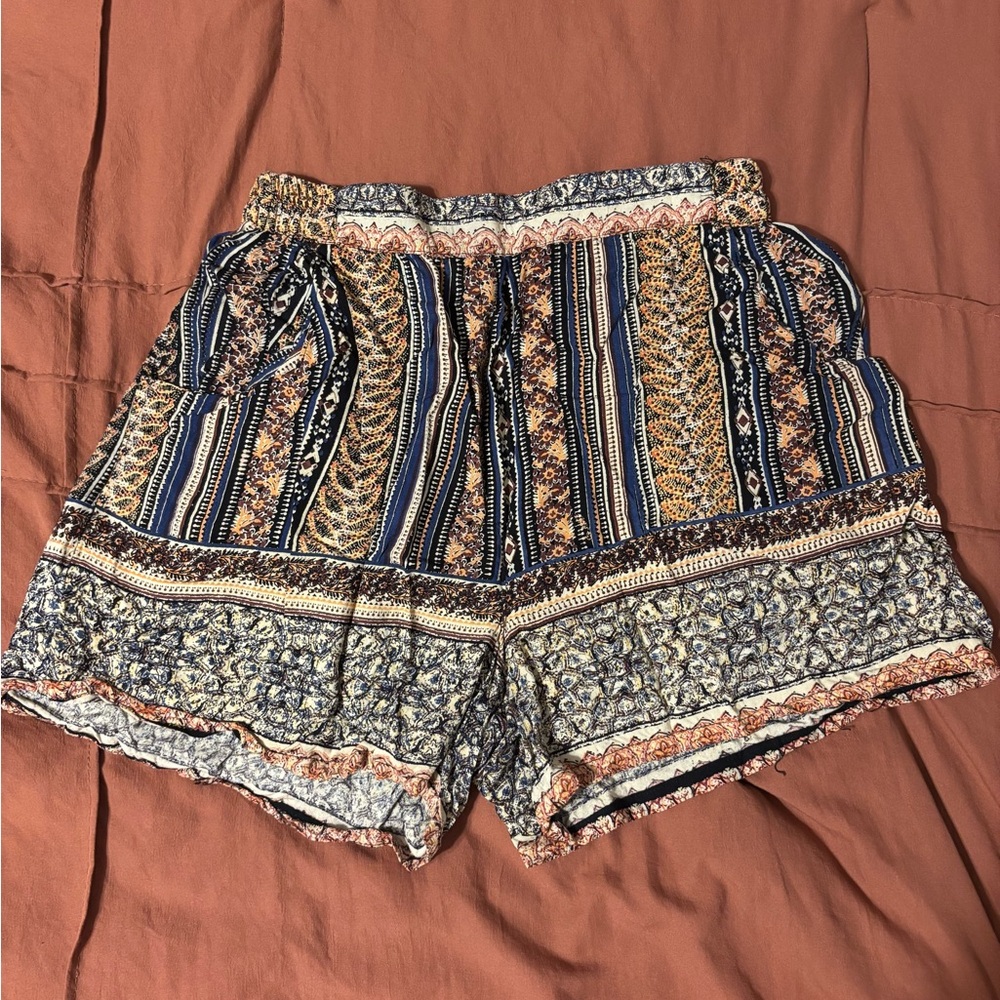 Bohemian Patterned Women's Shorts